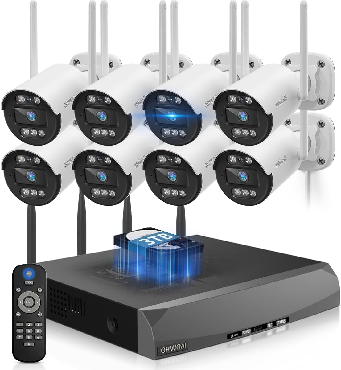 Lexovian Wireless Outdoor Security Camera System