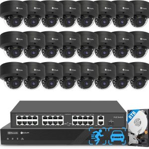 4K PoE Security System - 32 Channel AI Detection
